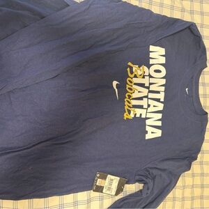 Nike Montana State Bobcats Long Sleeve Shirt